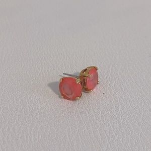 Kate Spade Pink & Gold Earrings